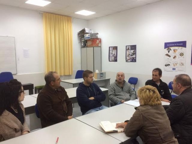The Municipal Government meets with the Board of the School of Music Paretn-Cantareros, Foto 2