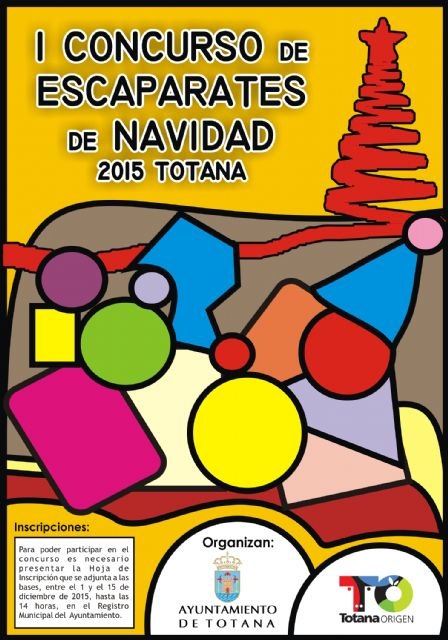 Hoy finaliza el plazo de inscripción para los comercios que quieran participar en el I Concurso de Escaparatismo de Navidad de Totana - 1, Foto 1
