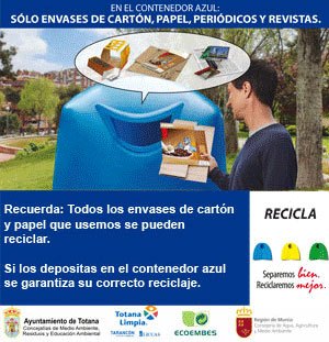 La Comunidad prorroga hasta el 31 de marzo las campañas de los ayuntamientos sobre la recogida selectiva de envases, Foto 2
