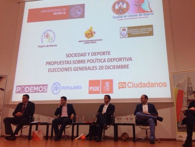 Juan Manuel Molina participa en una Mesa de Debate en San Javier - 1, Foto 1