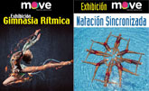 Move organiza una exhibicin de gimnasia rtmica y una ehibicin de natacin sincronizada