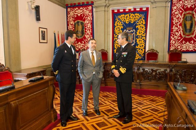 José López recibe a los almirantes de la OTAN que harán el relevo de mando en Cartagena - 4, Foto 4