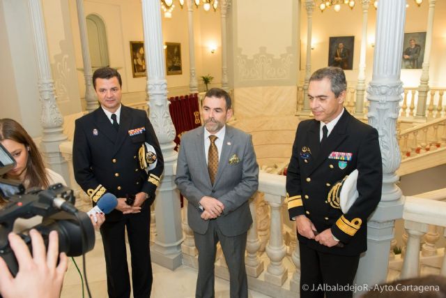 José López recibe a los almirantes de la OTAN que harán el relevo de mando en Cartagena - 5, Foto 5