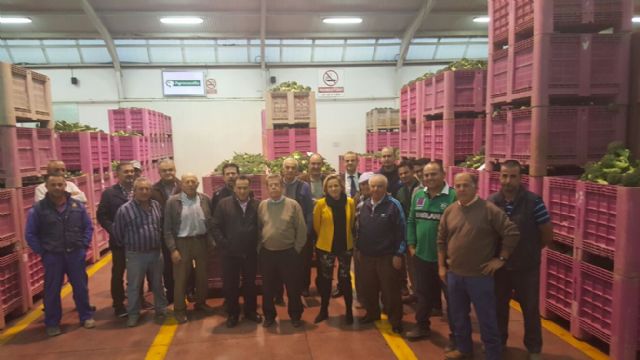 Visita del secretario ejecutivo de Agua a Agrocazalla - 1, Foto 1