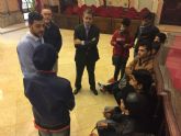 Un grupo escolar de la ciudad india de Aamby Valley visita Murcia gracias al Instituto Hispnico de Murcia