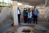 Visita Andrea Levy y Teodoro Garca al Foro Romano Cartagena
