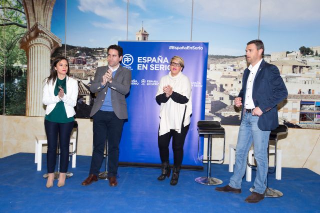 Teodoro García y Noelia Arroyo piden votar al PP para que la Región de Murcia tenga un aliado en Madrid - 1, Foto 1