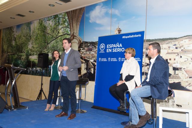 Teodoro García y Noelia Arroyo piden votar al PP para que la Región de Murcia tenga un aliado en Madrid - 3, Foto 3