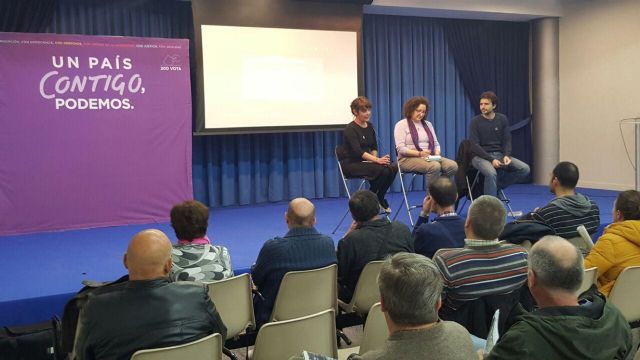 Javier Sánchez en Lorca: Este domingo nos jugamos nuestro futuro, el voto de Podemos, es el voto de tu vida - 3, Foto 3