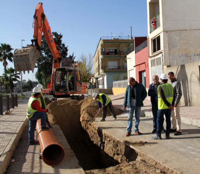 En marcha las obras para la construcción de una nueva red de saneamiento en Puerto Lumbreras - 2, Foto 2