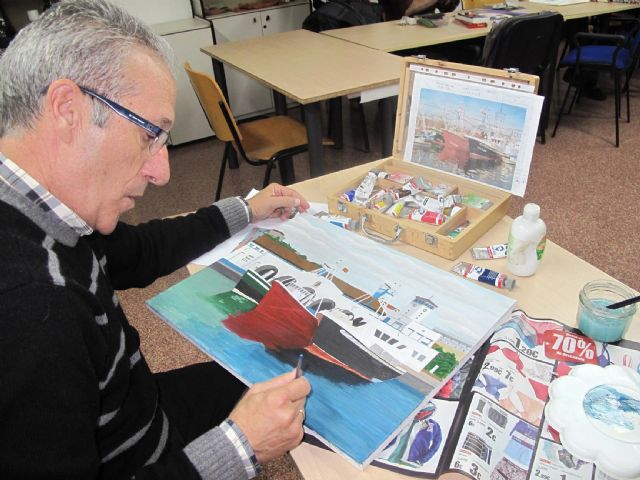 Clausurado el Taller de Pintura de Mayores - 5, Foto 5