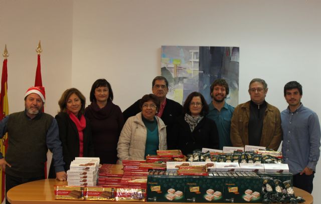 La Junta Municipal de Santa Mª de Gracia  San Antonio recauda casi 1000€ para los Bancos de Alimentos - 1, Foto 1
