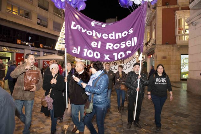 Cartagena salió a la calle para manifestarse por el Rosell - 4, Foto 4