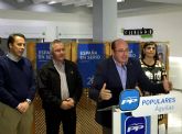 Pedro Antonio Sánchez afirma que el PP y Mariano Rajoy son los mejores aliados para defender los intereses de los murcianos