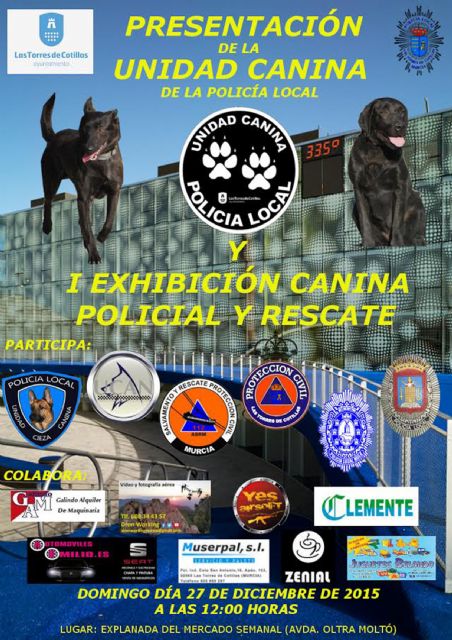 La unidad canina de la Policía Local torreña se estrenará con una exhibición - 1, Foto 1