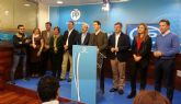 Teodoro Garca: 'Los diputados del PP elegidos vamos a abrir una nueva etapa de Murcia en Madrid'