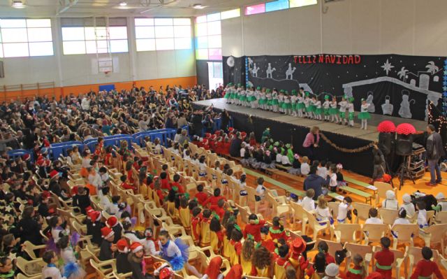 Los alumnos de los colegios de Puerto Lumbreras celebran las Fiestas de Navidad 2015 - 1, Foto 1