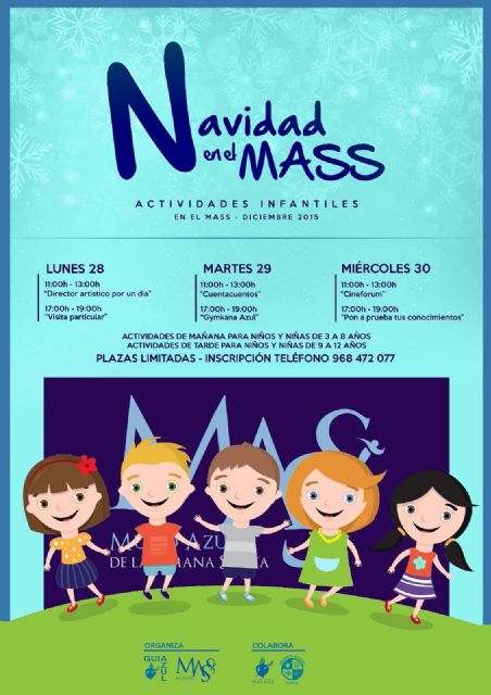 El MASS ofrecerá 6 actividades durante la Navidad destinadas a niños y niñas de entre 3 y 12 años - 1, Foto 1