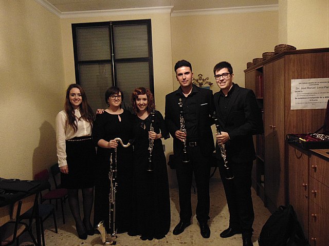 Se presenta el cuarteto de clarinetes Slap - 1