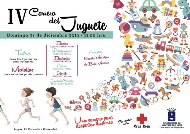 Deporte y solidaridad se dan la mano este domingo en la IV Carrera del Juguete - 2, Foto 2