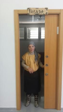 Los usuarios del Centro de Día con Enfermedad Mental representan un Belén Viviente con motivo de su fiesta de la Navidad, Foto 7