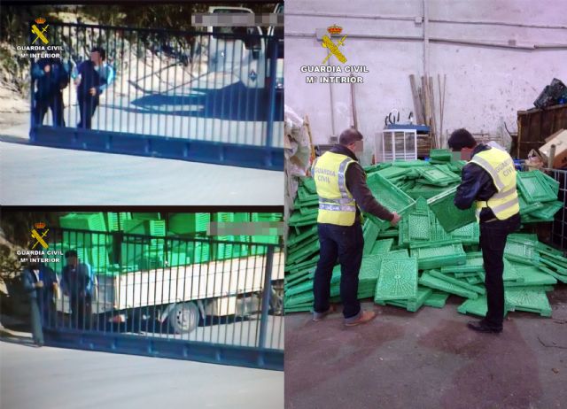 La Guardia Civil esclarece la sustracción de más de un millar de envases de plástico en Cieza - 3, Foto 3
