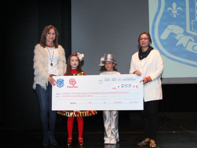 El Festival Benéfico del Colegio Carlos V llena el Auditorio de solidaridad con Cáritas - 2, Foto 2