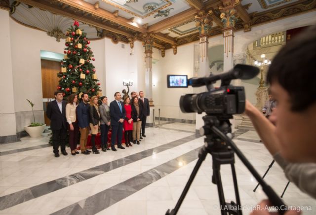 El Gobierno municipal felicita la  Navidad a todos los cartageneros - 1, Foto 1
