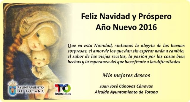 El alcalde traslada sus mejores deseos de felicidad y hermandad en estos días de Navidad - 2, Foto 2