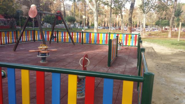 El Ayuntamiento de Murcia continúa con el plan de mejora de zonas de juegos infantiles - 2, Foto 2