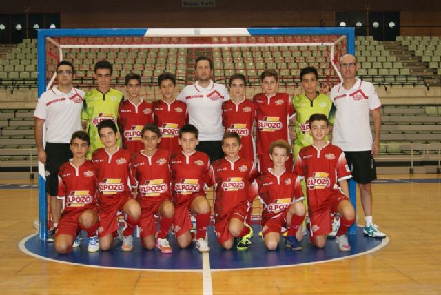 Los equipos Alevín, Infantil y Cadete ElPozo FS, - 1, Foto 1