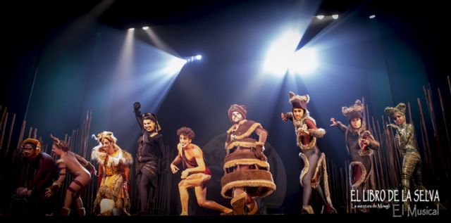 El musical 'El libro de la selva. La aventura de Mowgli' se representa este domingo en el Auditorio Víctor Villegas - 1, Foto 1