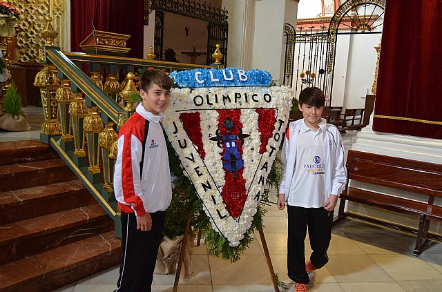 Las bases del Olímpico de Totana realizaron una ofrenda floral a Santa Eulalia - 28