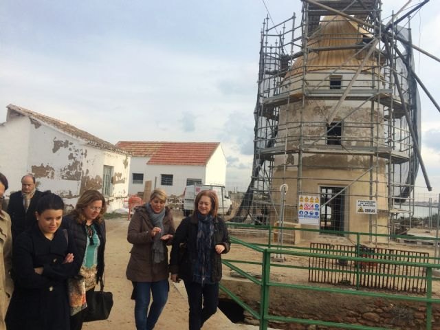 Cultura recupera los molinos salineros de San Pedro del Pinatar - 1, Foto 1