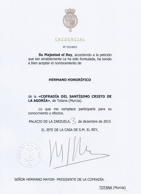 Certificado, Foto 2