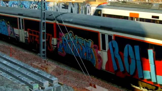 La Guardia Civil desmantela 17 grupos de grafiteros en trenes que causaron daños por valor de más de 2 millones de euros - 3, Foto 3
