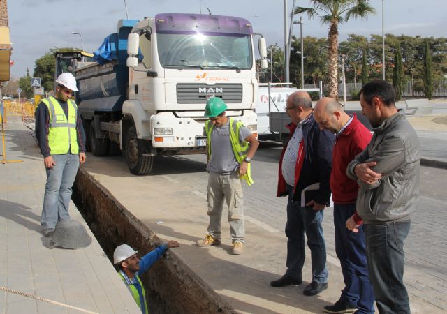 El Ayuntamiento y la Comunidad renuevan redes de saneamiento en Puerto Lumbreras - 2, Foto 2