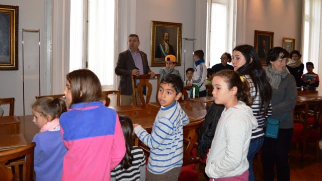 Los niños de la asociación Rascasa conocen el Palacio Consistorial - 2, Foto 2