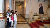 Los niños de la asociacin Rascasa conocen el Palacio Consistorial