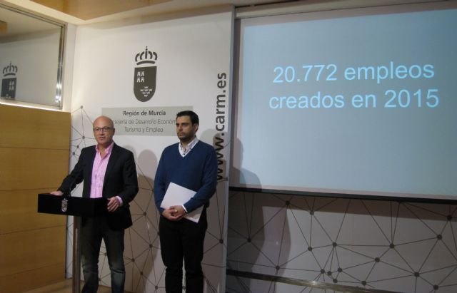 La Región de Murcia cierra el año 2015 con 20.772 empleos creados - 1, Foto 1