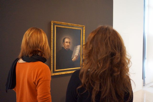 1.500 personas visitan en diciembre el Museo de Bellas Artes de Murcia para ver el cuadro de Goya 'San Ignacio de Loyola' - 1, Foto 1