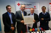 Una empresa murciana recibe el 'diploma de honor' de Cruz Roja por su apoyo en programas de accin humanitaria