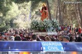 Ms de 70 efectivos velarn por la seguridad en la romera de regreso de Santa Eulalia a su santuario en Sierra Espuña