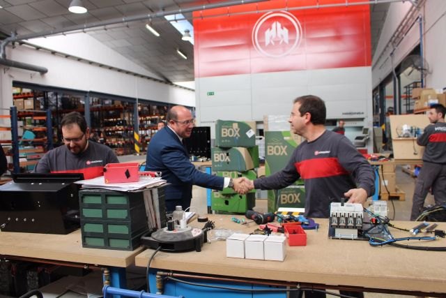 Pedro Antonio Sánchez: Seguiremos apoyando a nuestras empresas para crear empleo de calidad y consolidar la recuperación económica - 2, Foto 2