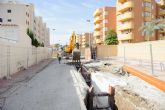 La instalación de dos colectores mejora la red de saneamiento de la ordenación Bahía