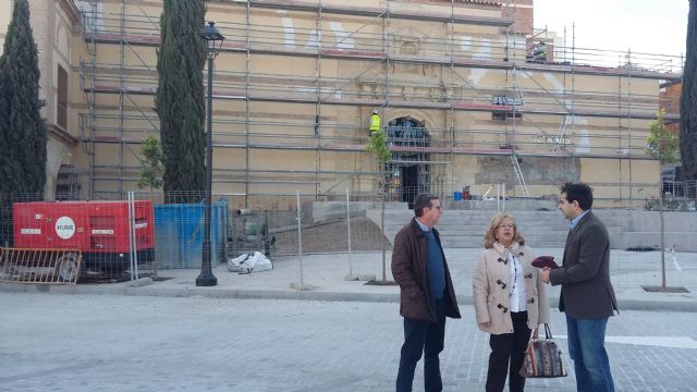 El Ayuntamiento consolida la fachada de la antigua iglesia renacentista del convento de La Merced y refuerza la construcción con micropilotaje - 1, Foto 1