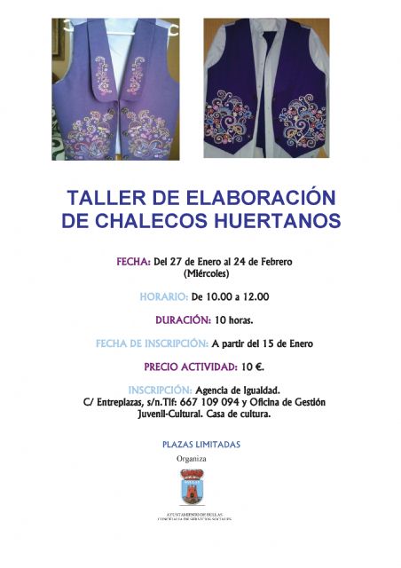 La Concejalía de Igualdad organiza distintos talleres para principios de año - 1, Foto 1