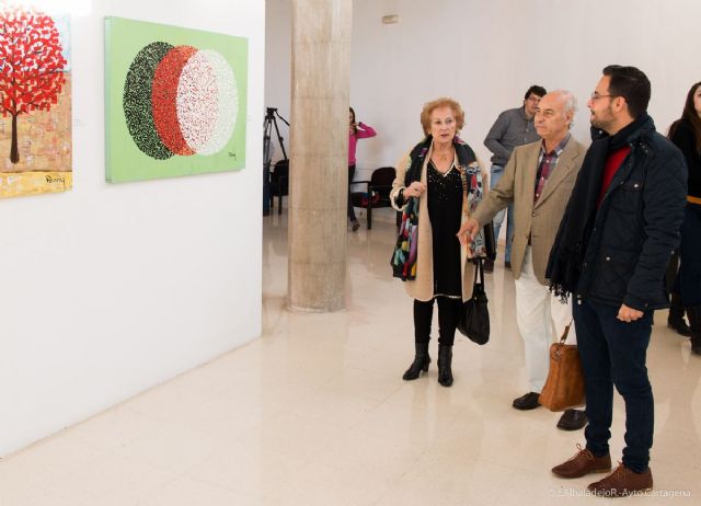 Francisco Porras acerca su pintura abstracta al Ramón Alonso Luzzy - 1, Foto 1