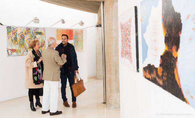 Francisco Porras acerca su pintura abstracta al Ramón Alonso Luzzy - 2, Foto 2