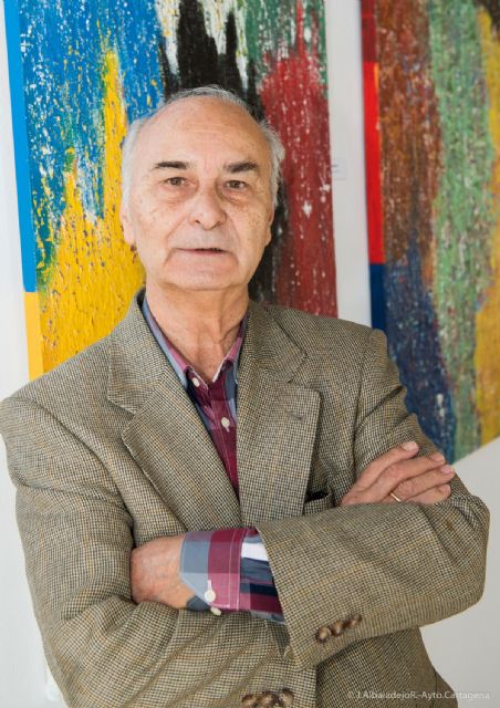 Francisco Porras acerca su pintura abstracta al Ramón Alonso Luzzy - 4, Foto 4